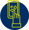 Icono de adicción a la telefonía móvil